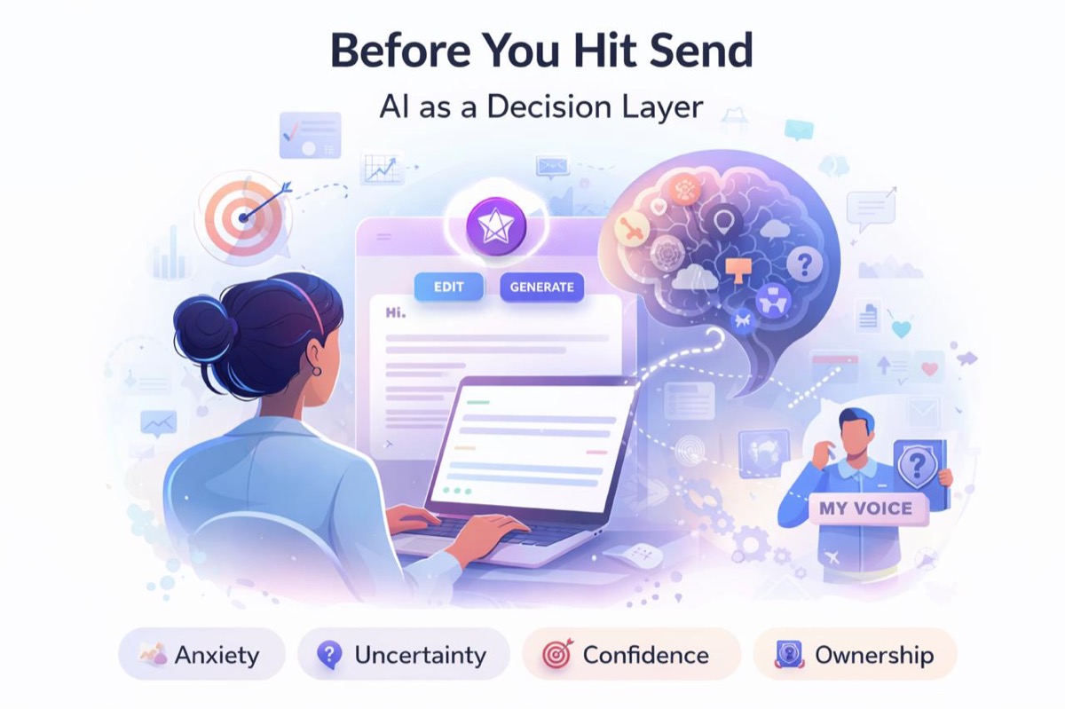 🎯 Before You Hit Send: How AI Changes Decision Confidence in Professional Communication